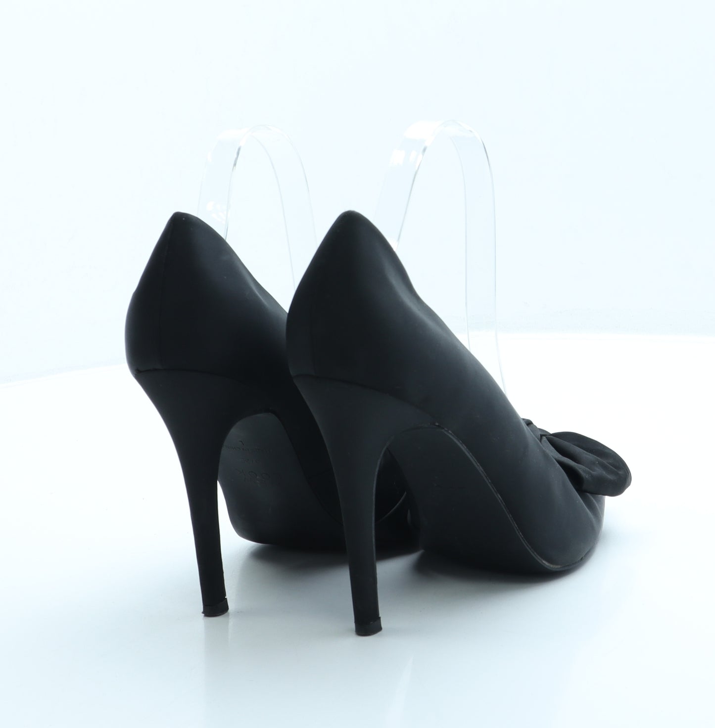 New Look Womens Black Polyester Court Heel UK 6 39
