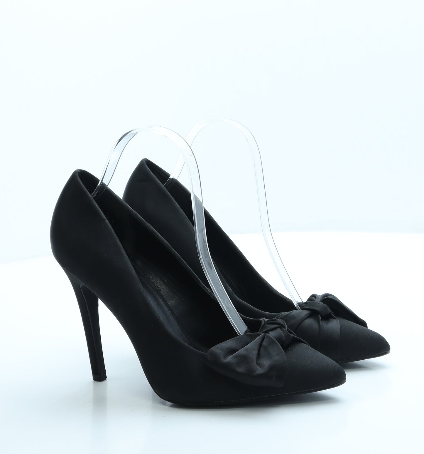 New Look Womens Black Polyester Court Heel UK 6 39