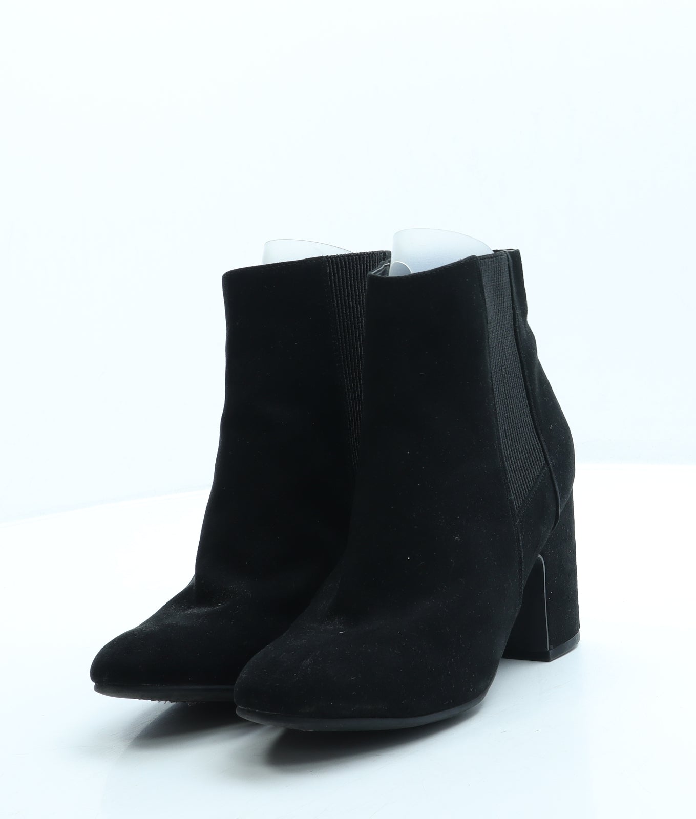 Dorothy Perkins Womens Black Suede Bootie Boot UK 6