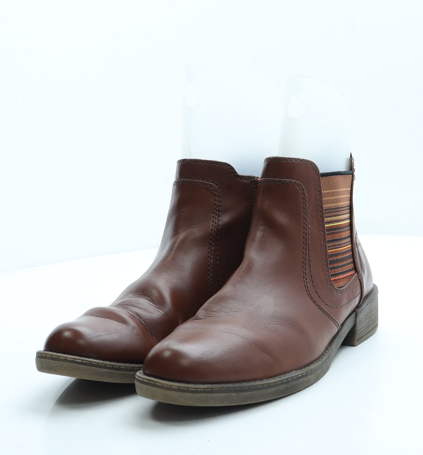 Tamaris Mens Brown Leather Chelsea Boot UK 8 42