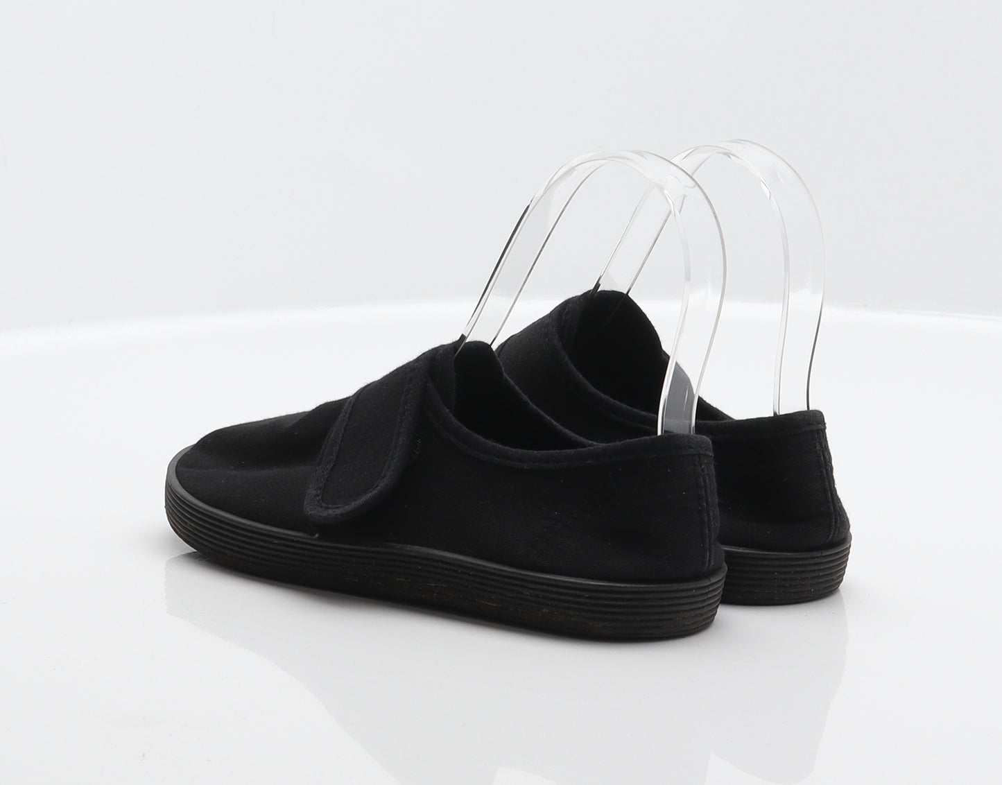 Walkright Boys Black Fabric Slip On Casual UK 13