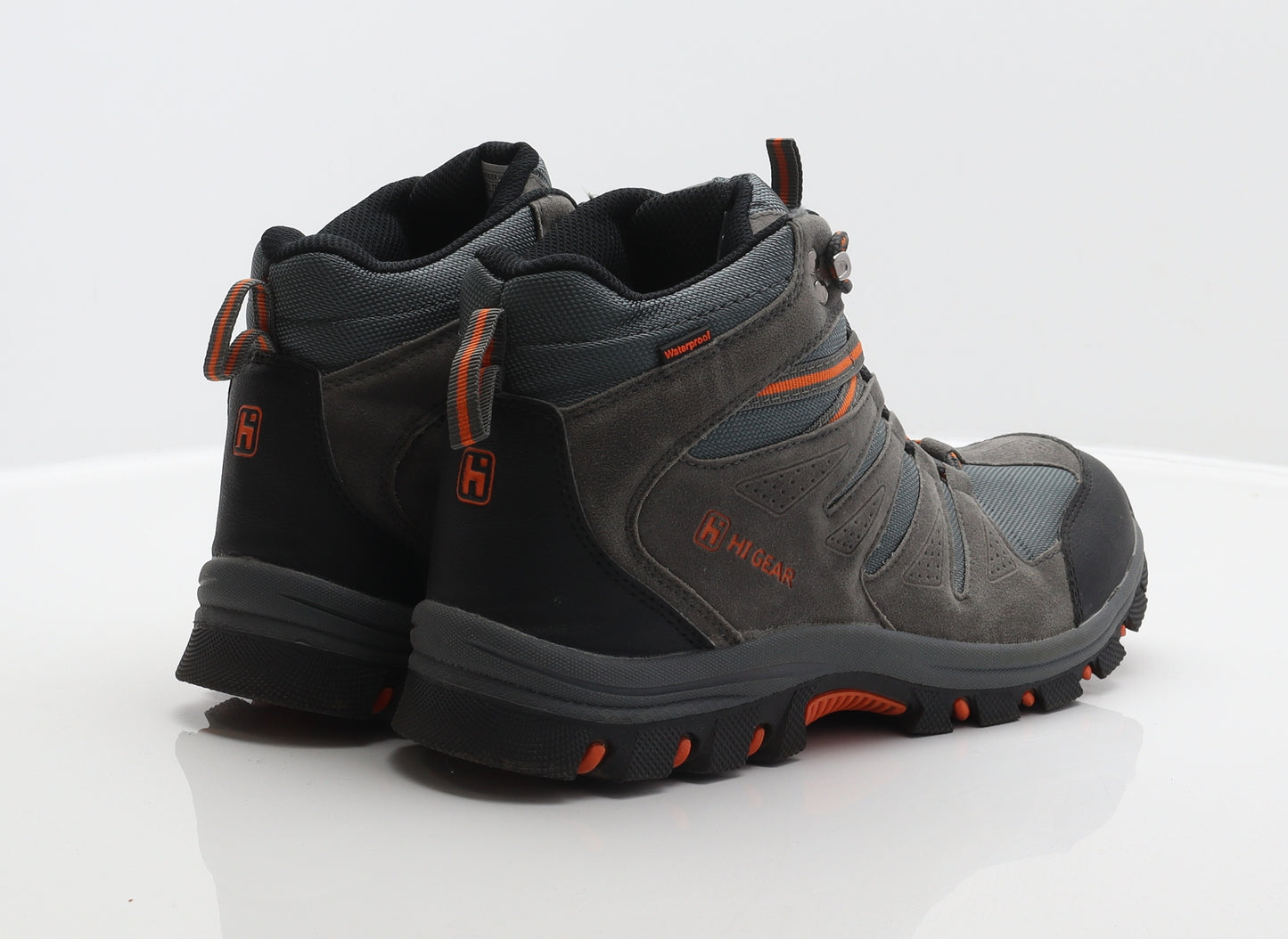 Hi Gear Mens Grey Geometric Polyester Trainer UK 11 45