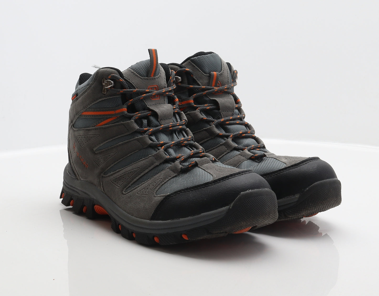 Hi Gear Mens Grey Geometric Polyester Trainer UK 11 45