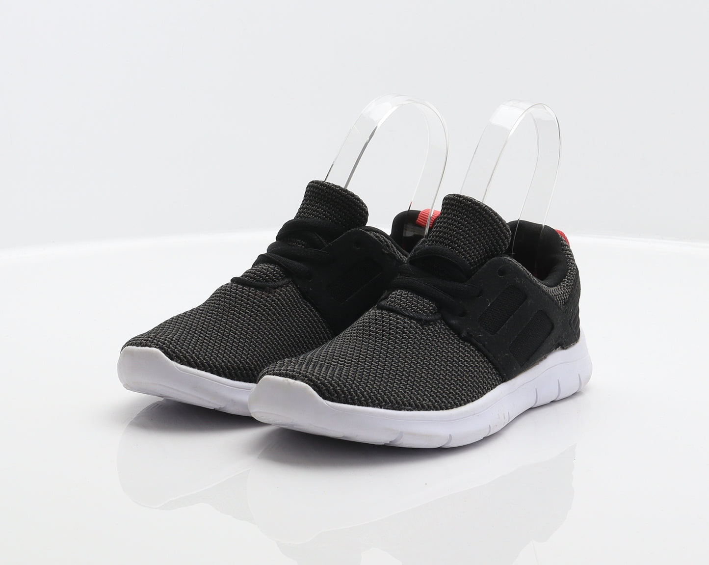 Young Dimension Boys Black Polyester Trainer UK 13 32
