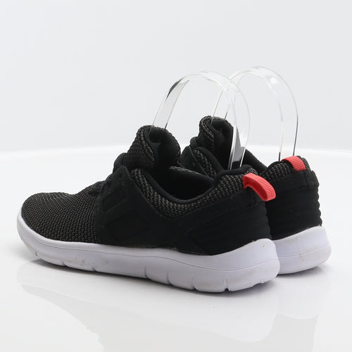 Young Dimension Boys Black Polyester Trainer UK 13 32