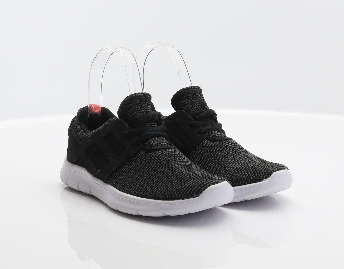 Young Dimension Boys Black Polyester Trainer UK 13 32