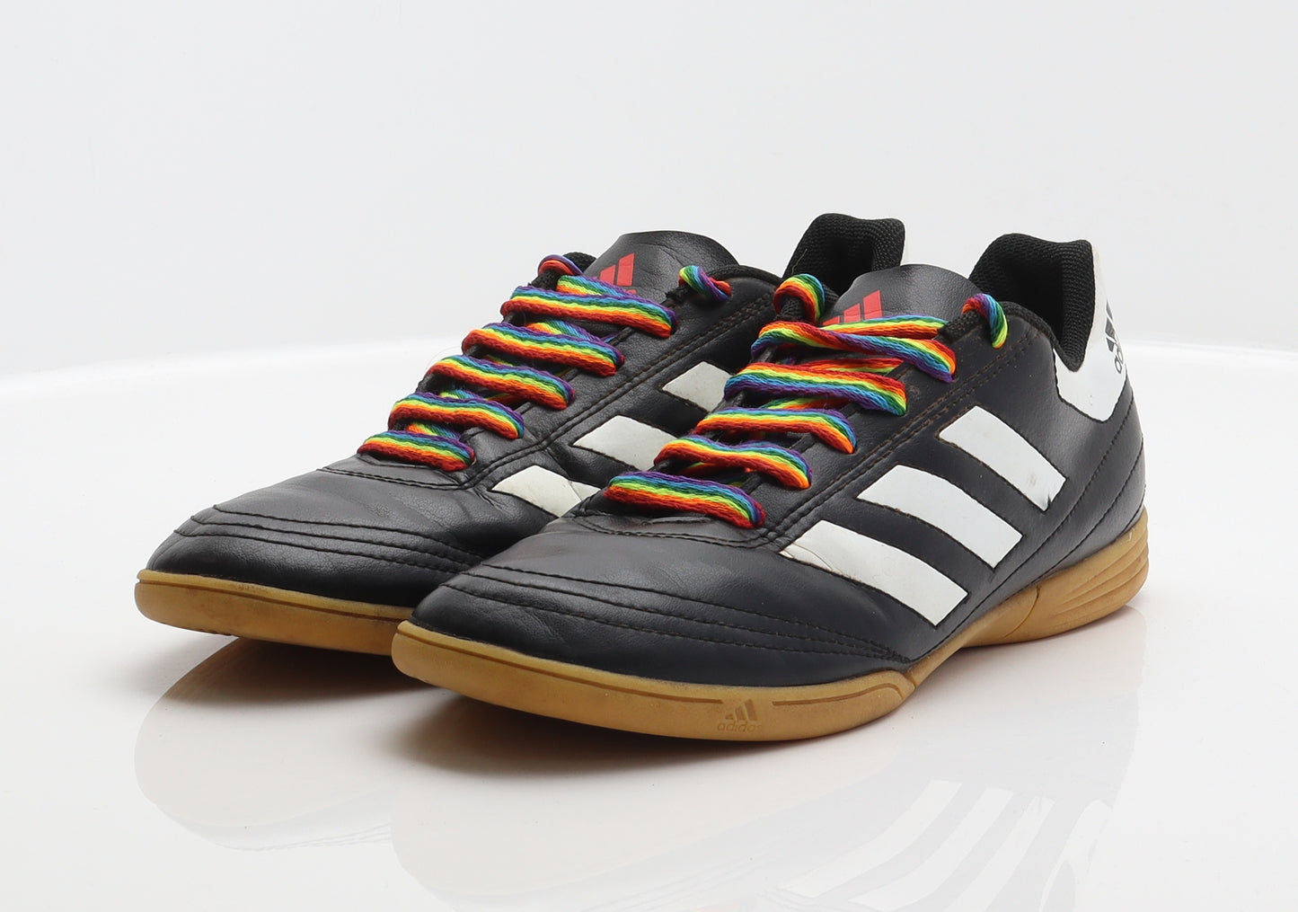 adidas Mens Black Synthetic Trainer UK 8 42