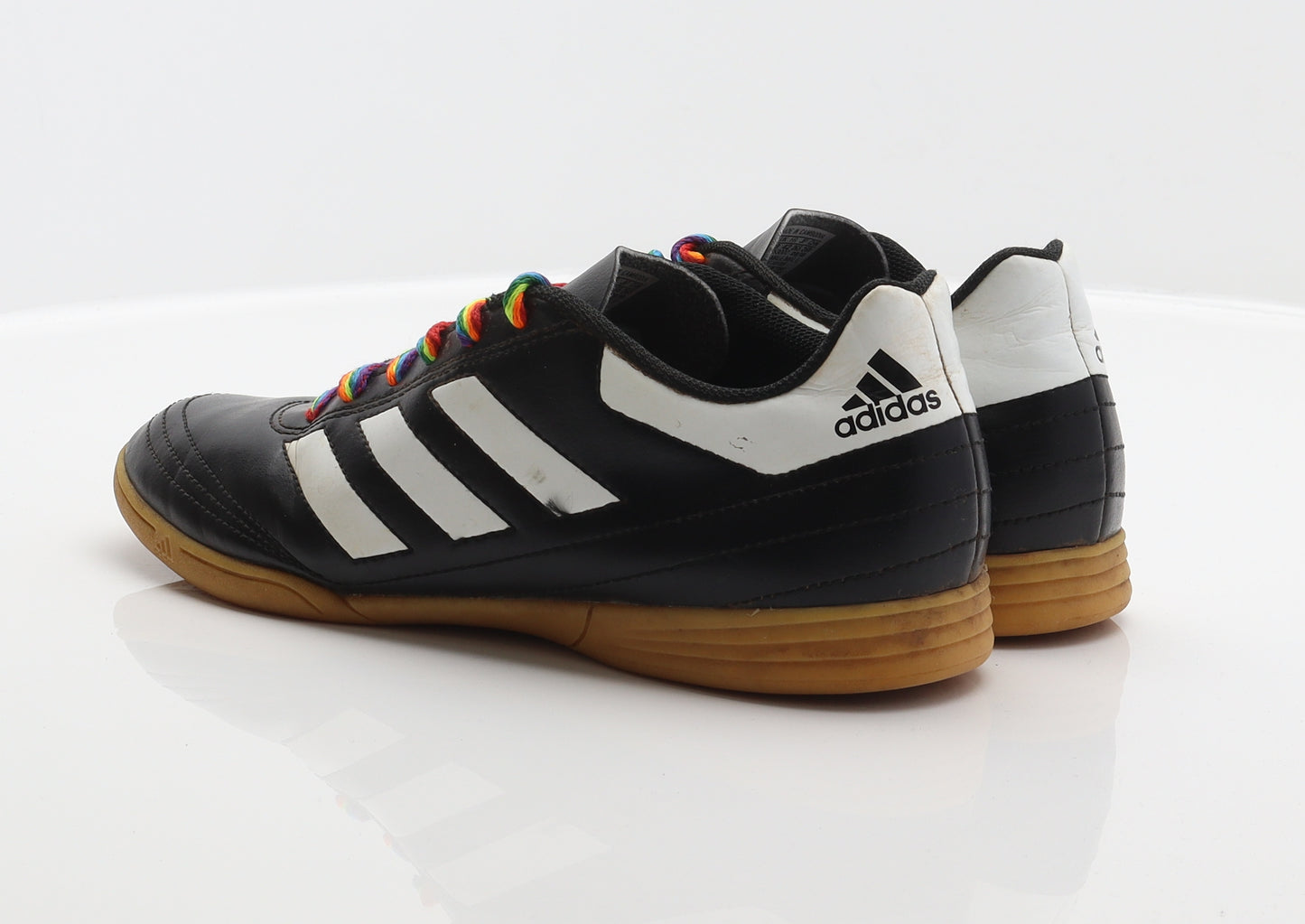 adidas Mens Black Synthetic Trainer UK 8 42