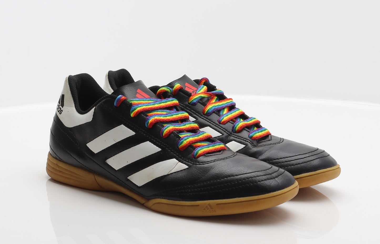 adidas Mens Black Synthetic Trainer UK 8 42
