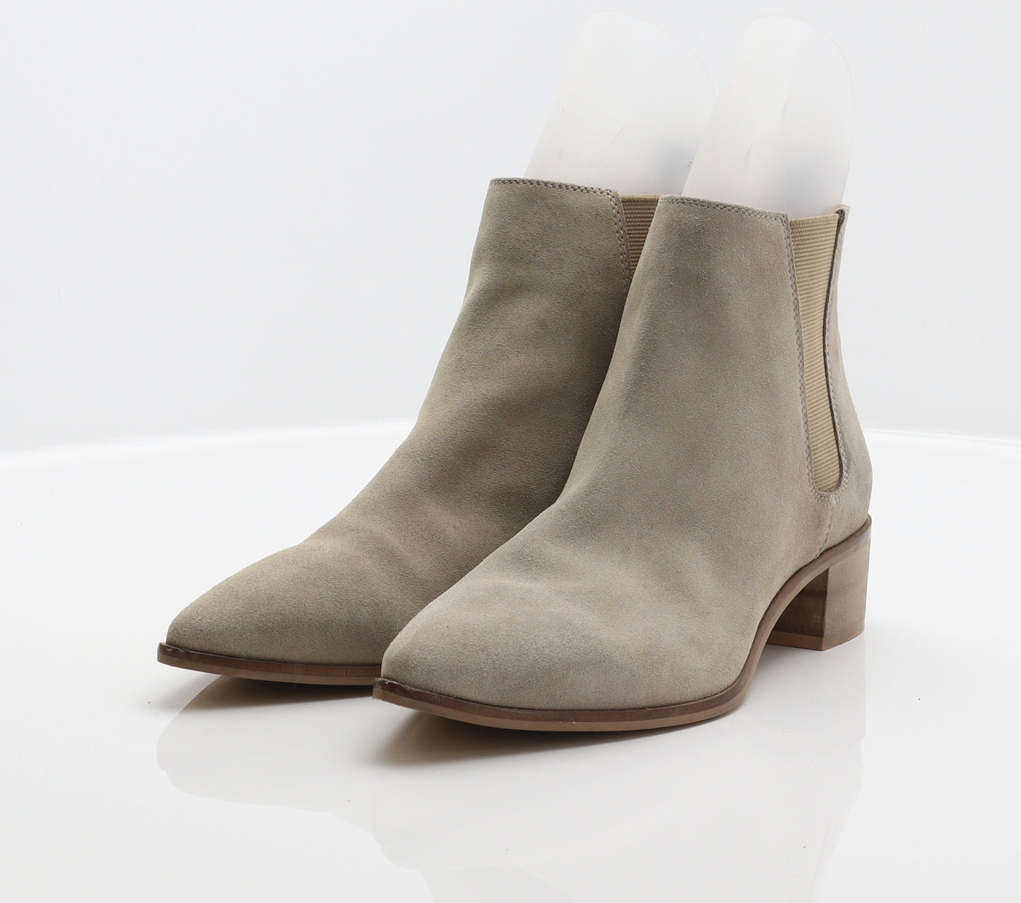 NEXT Womens Beige Polyester Chelsea Boot UK 6 39