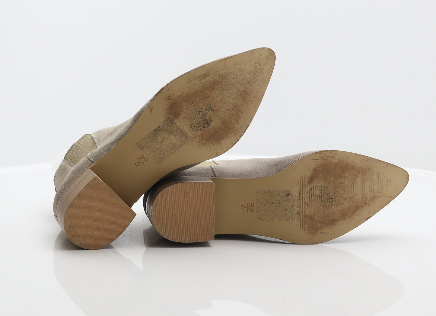 NEXT Womens Beige Polyester Chelsea Boot UK 6 39