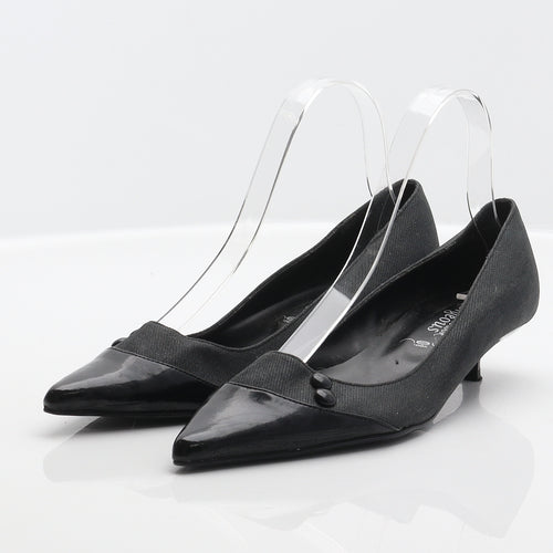 New Look Womens Black Polyester Court Heel UK 4 37