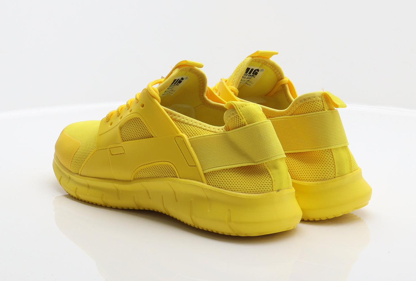 MIG Mud Ice Gravel Mens Yellow Synthetic Trainer UK 7 41