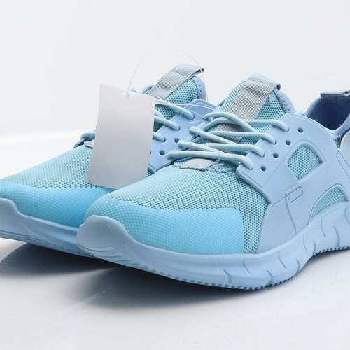 MIG Mud Ice Gravel Mens Blue Synthetic Trainer UK 8 42