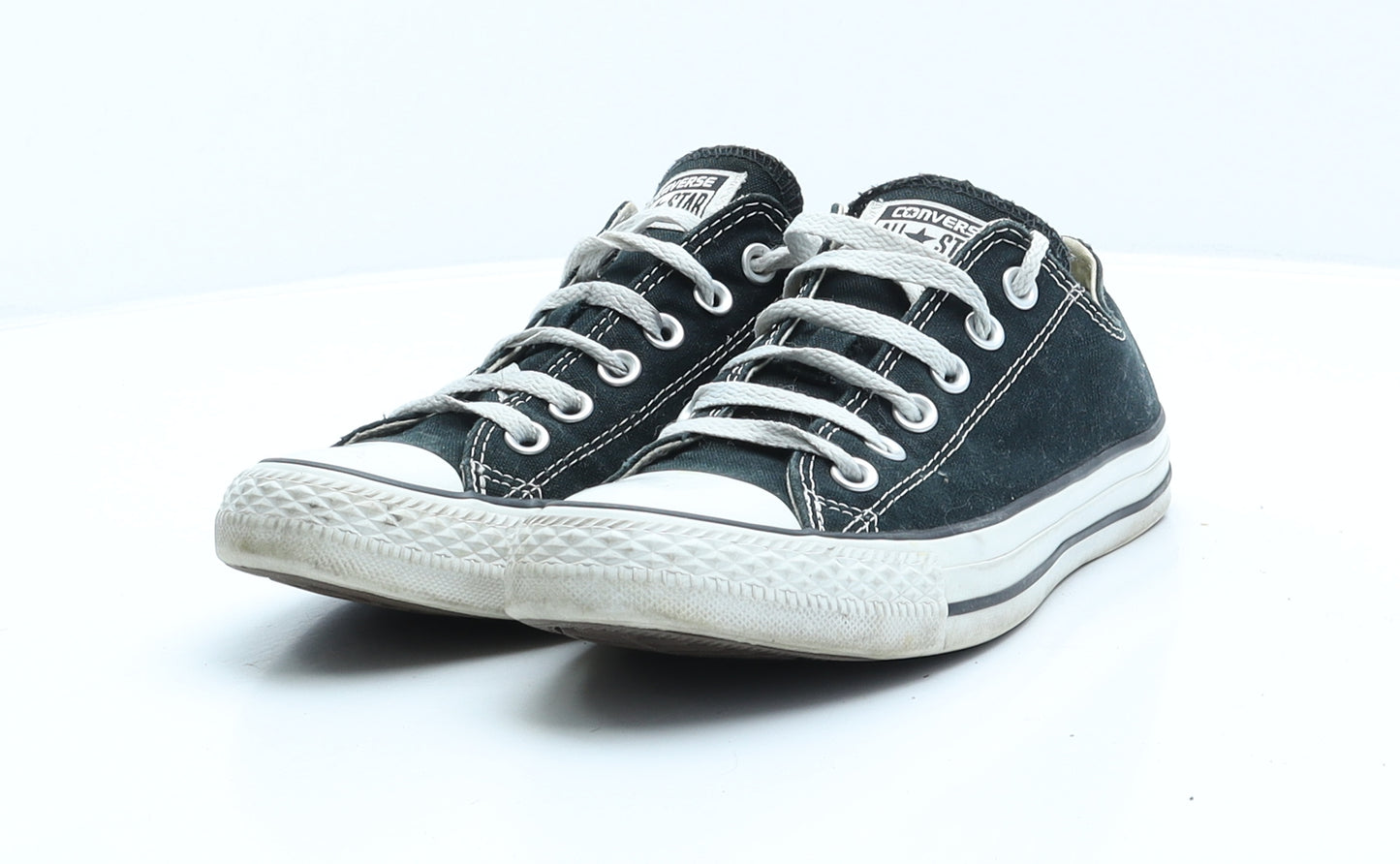 Converse Womens Black Fabric Trainer UK 5 37.5