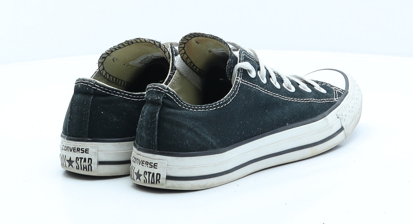 Converse Womens Black Fabric Trainer UK 5 37.5