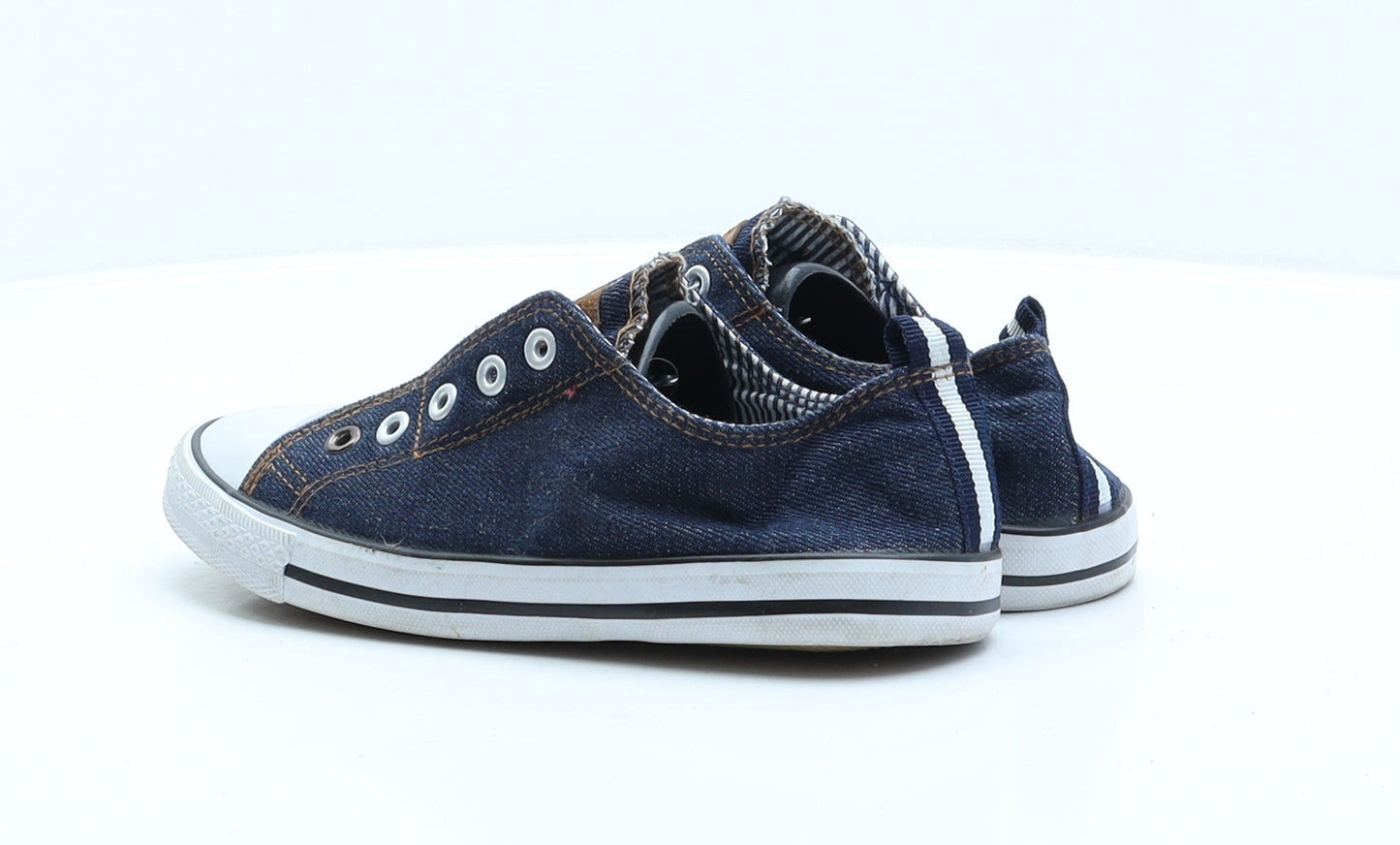 Lily&Dan Boys Blue Fabric Trainer Casual UK 2