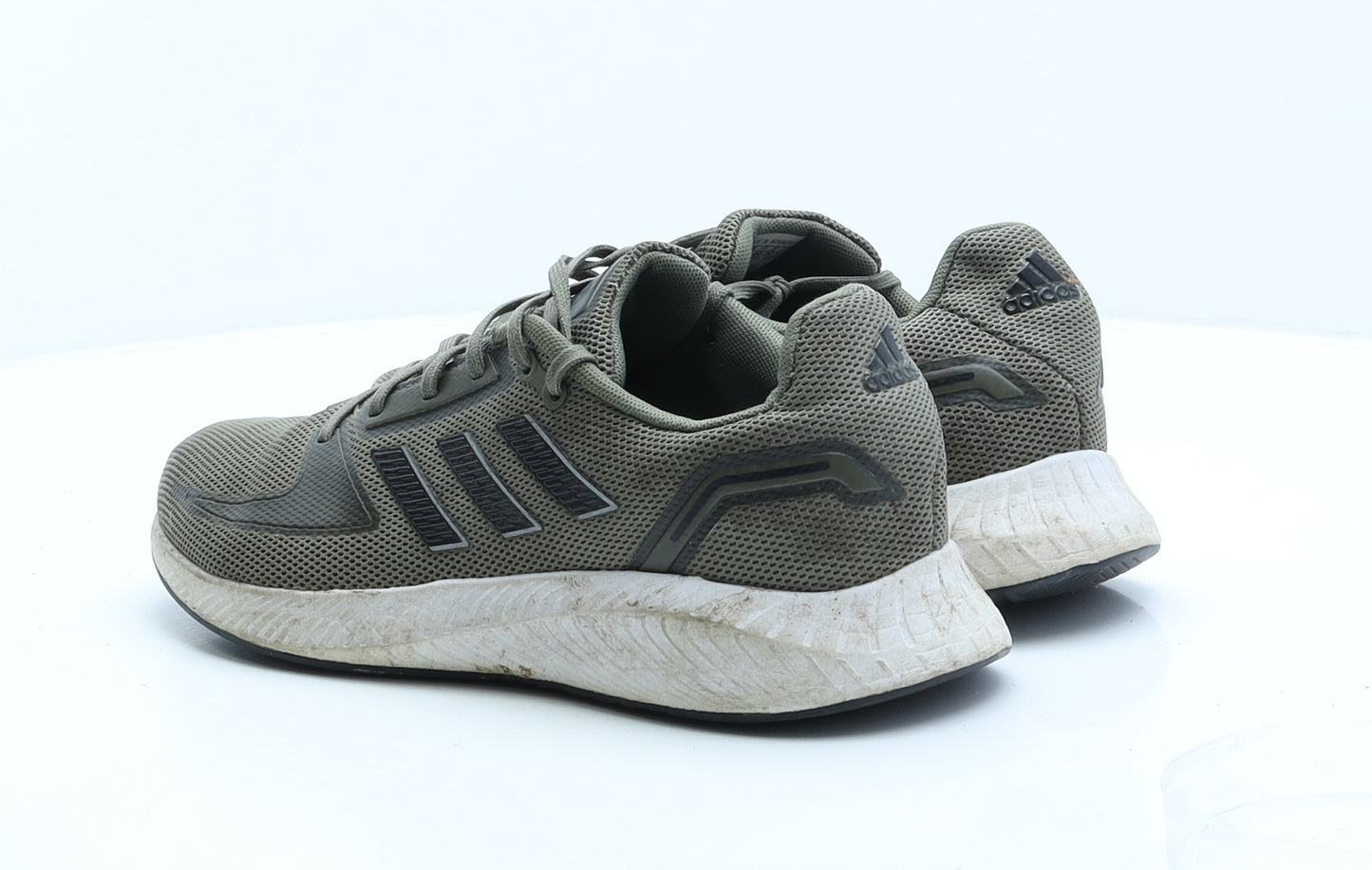 adidas Mens Green Fabric Trainer UK 6.5 40