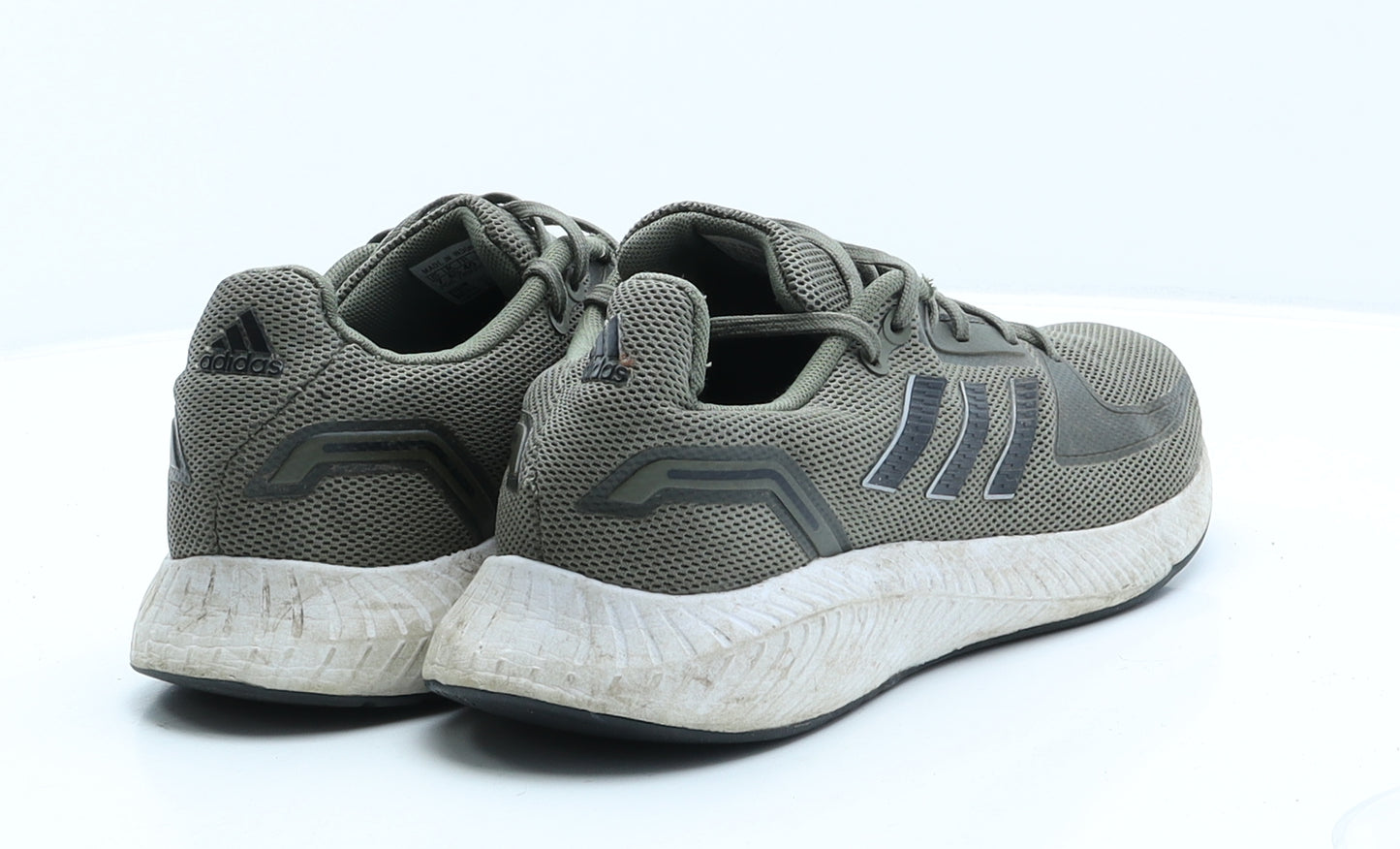 adidas Mens Green Fabric Trainer UK 6.5 40