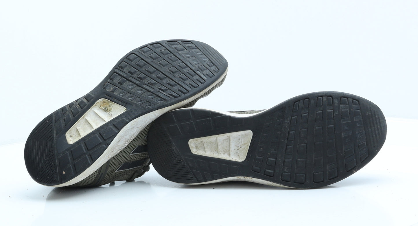 adidas Mens Green Fabric Trainer UK 6.5 40