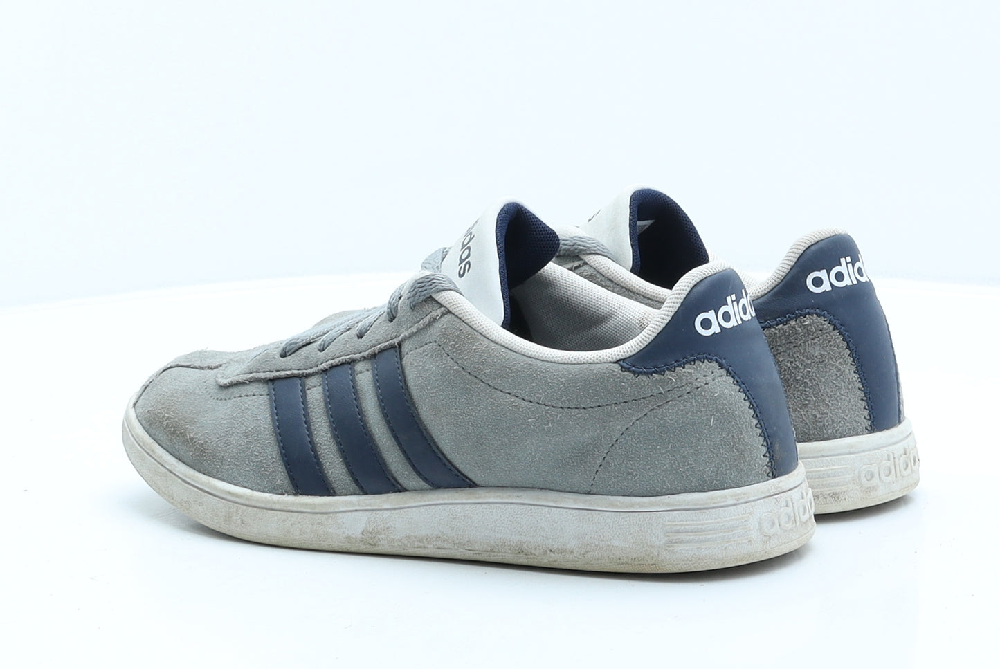 adidas Mens Grey Suede Trainer UK 7 40.5