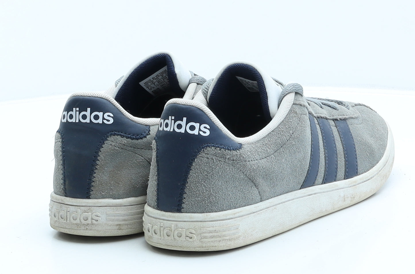 adidas Mens Grey Suede Trainer UK 7 40.5