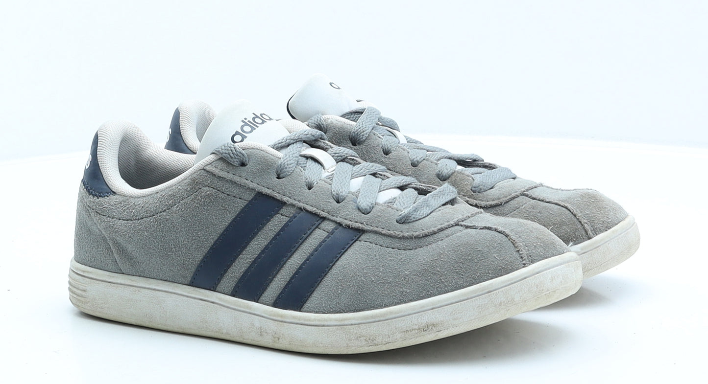 adidas Mens Grey Suede Trainer UK 7 40.5