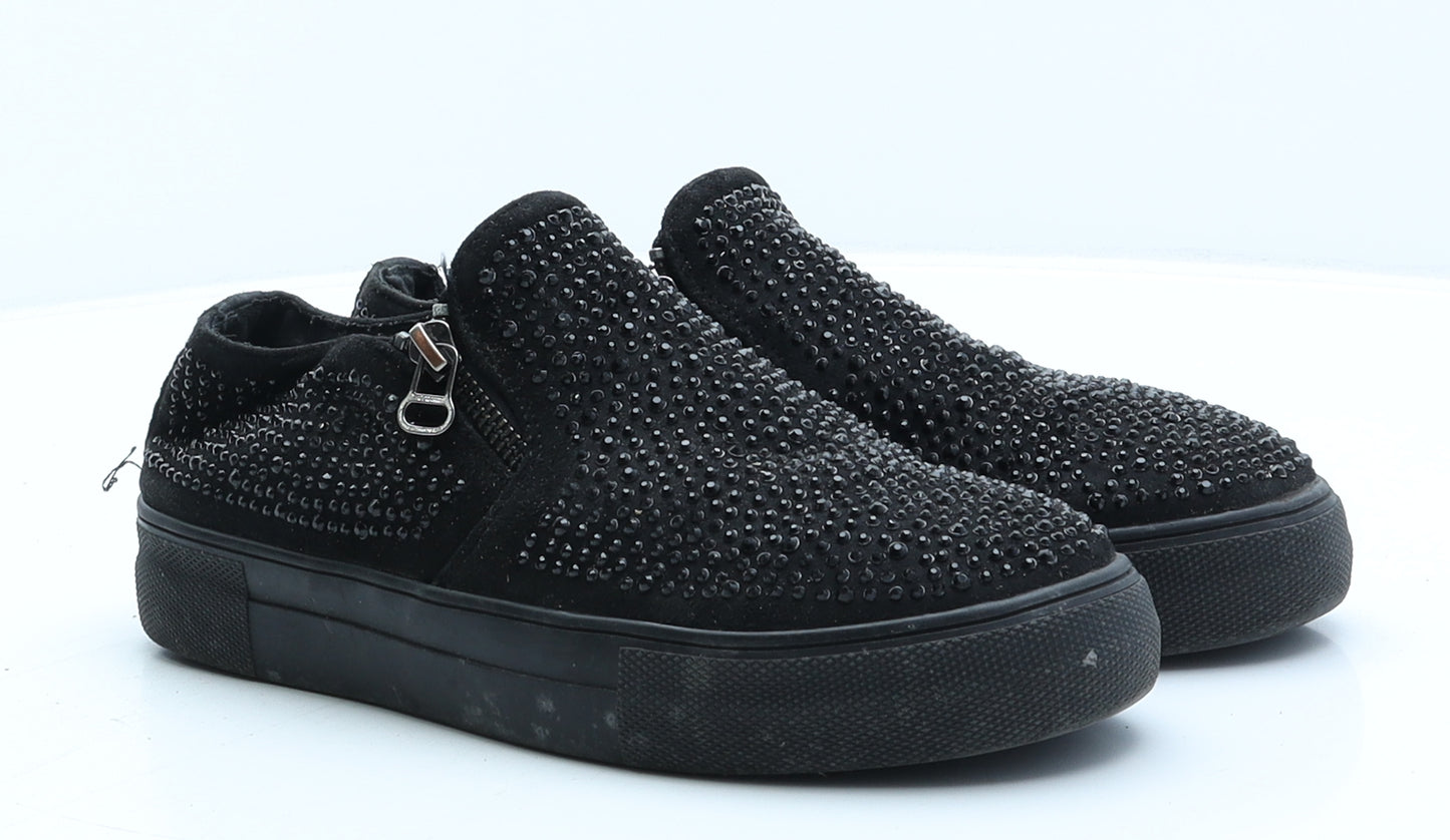 Xti Womens Black Synthetic Loafer Casual UK 5 38