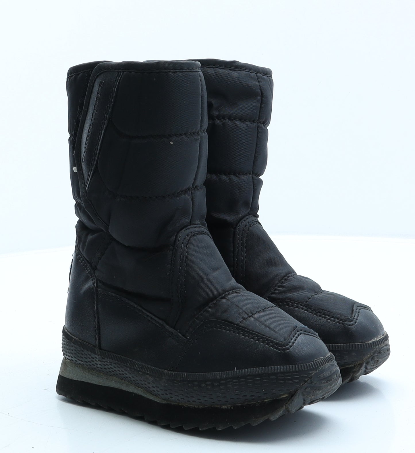 Gumbies Boys Black Synthetic Snow Boot Boot UK 12 30