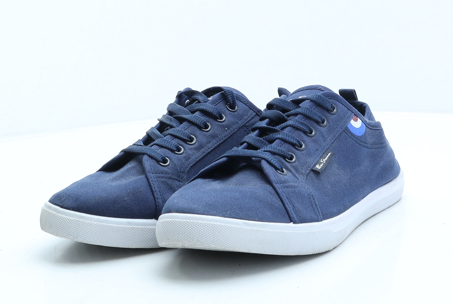 Ben Sherman Mens Blue Fabric Trainer Casual UK 11 45