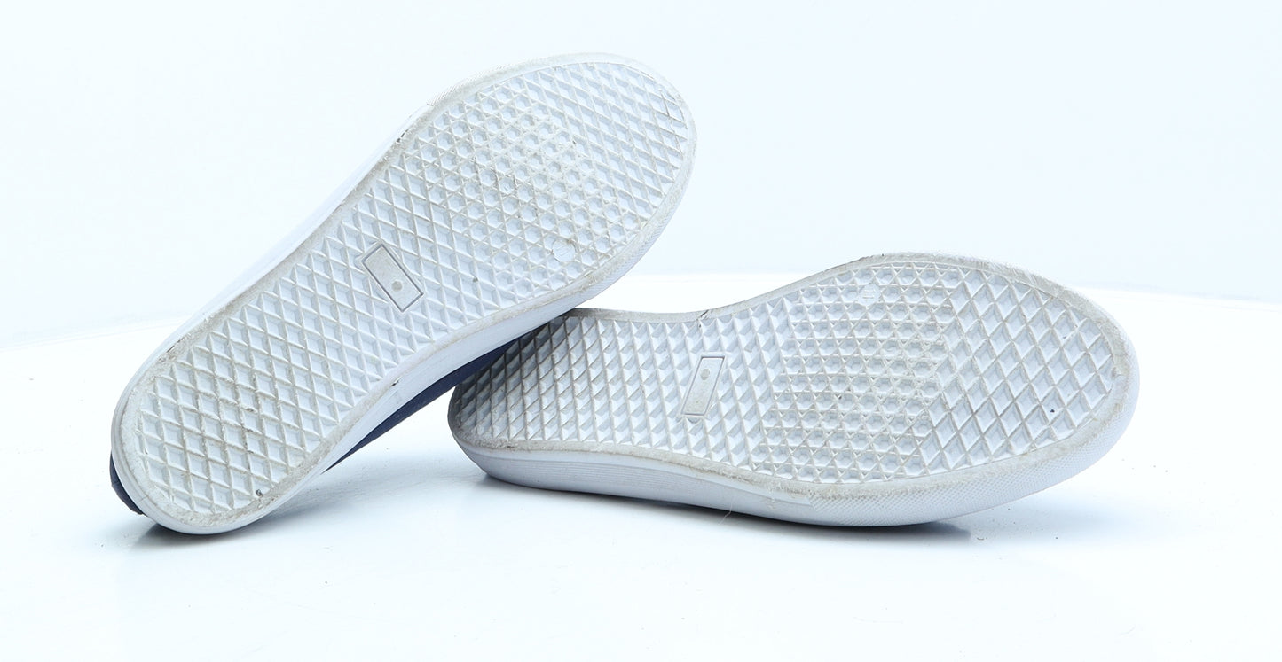 Ben Sherman Mens Blue Fabric Trainer Casual UK 11 45