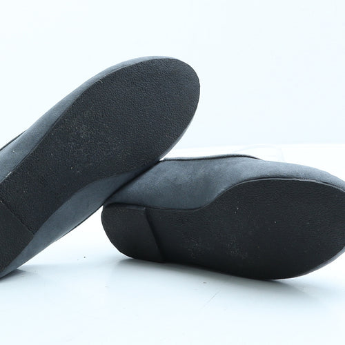 Primark Womens Grey Suede Ballet Flat UK 4 37