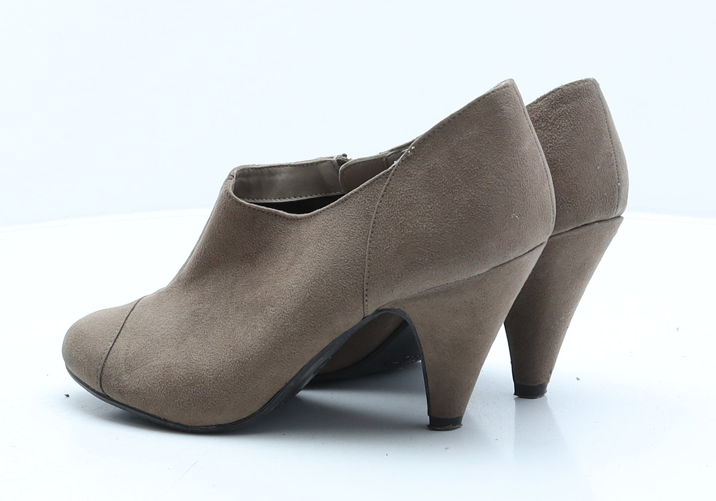 New Look Womens Brown Suede Court Heel UK 6 39