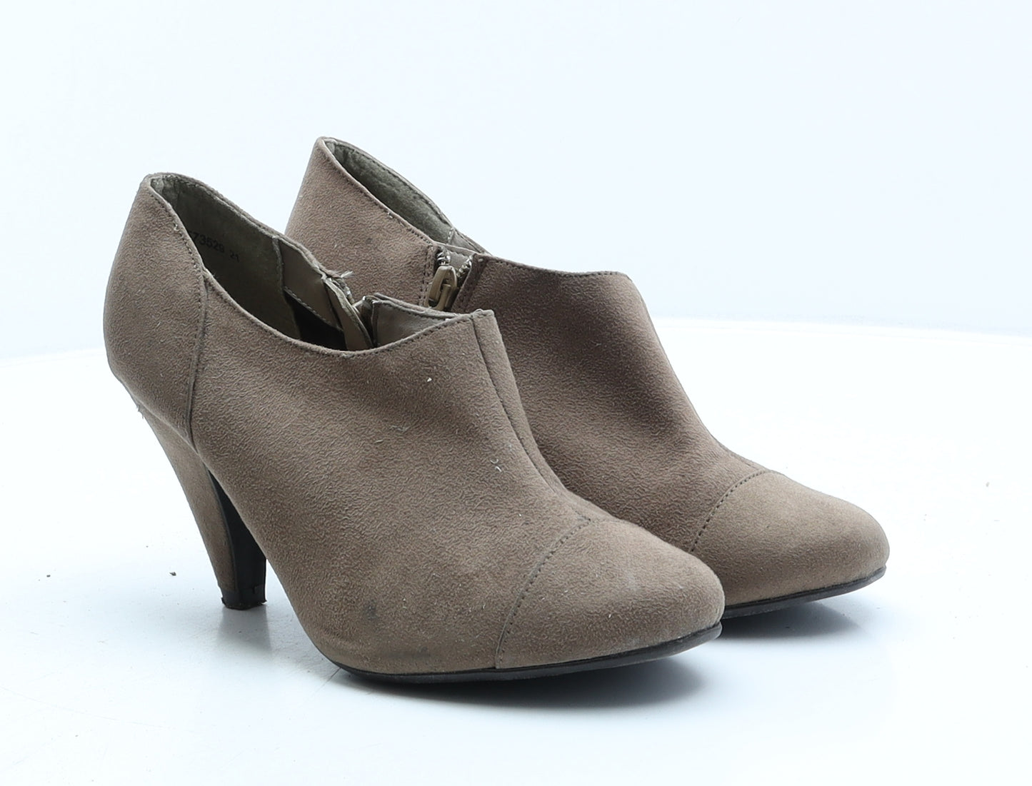 New Look Womens Brown Suede Court Heel UK 6 39