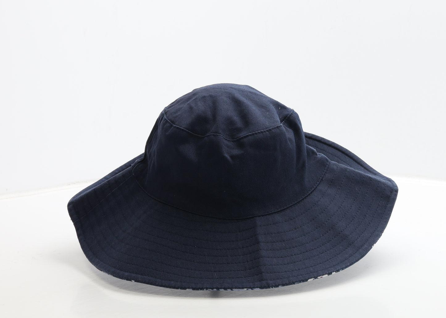 Mountain Warehouse Womens Blue Floral Cotton Sun Hat One Size