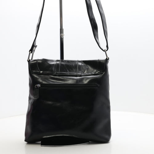 NEXT Womens Black Leather Crossbody Size Medium