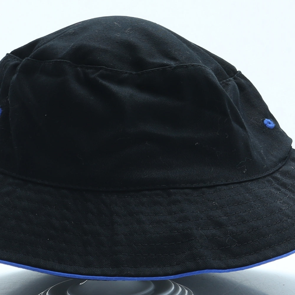 New Era Mens Black Polyester Bucket Hat One Size