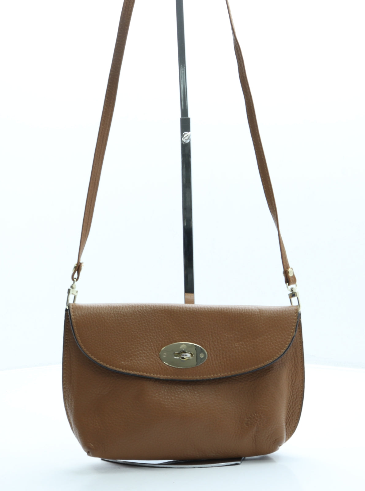 Mulberry Womens Brown Leather Crossbody Size Small
