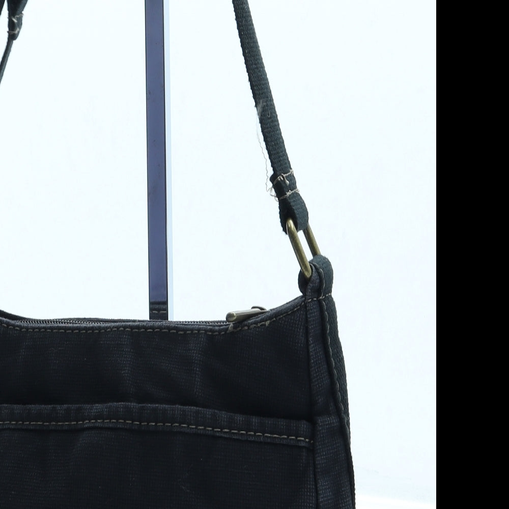 Animal Womens Black Polyester Shoulder Bag Size Small