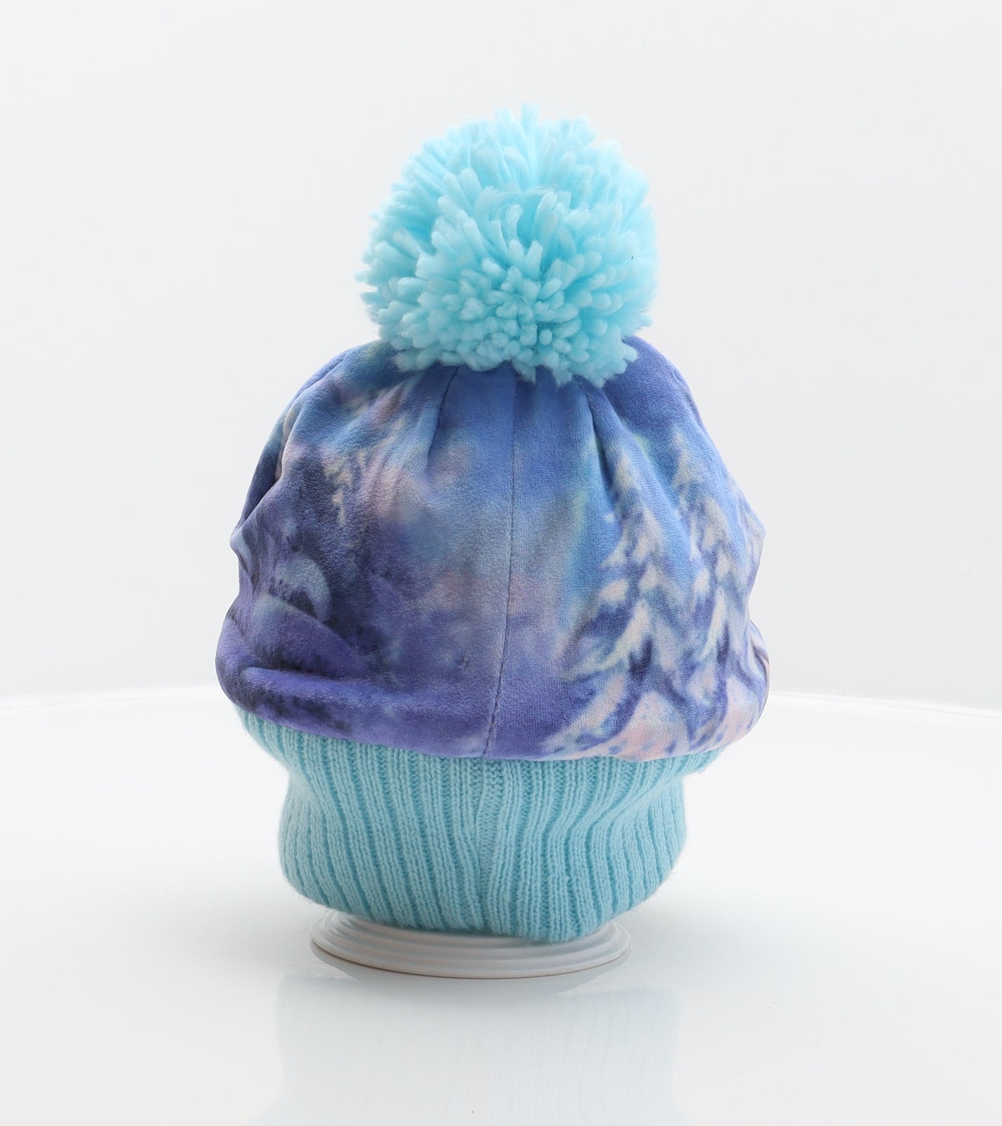 Disney Girls Multicoloured Polyester Bobble Hat One Size - Frozen