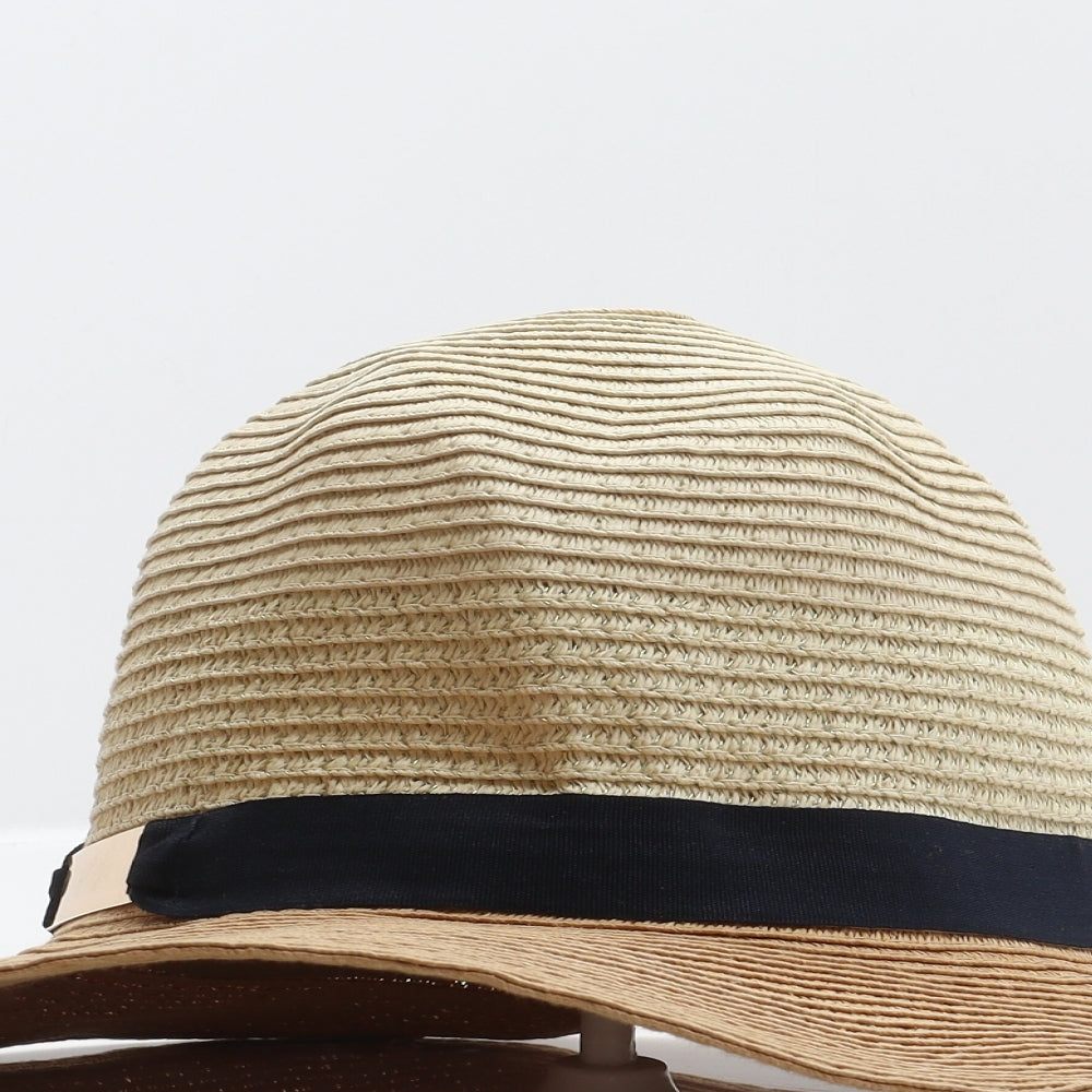 Avenue Womens Beige Paper Sun Hat One Size