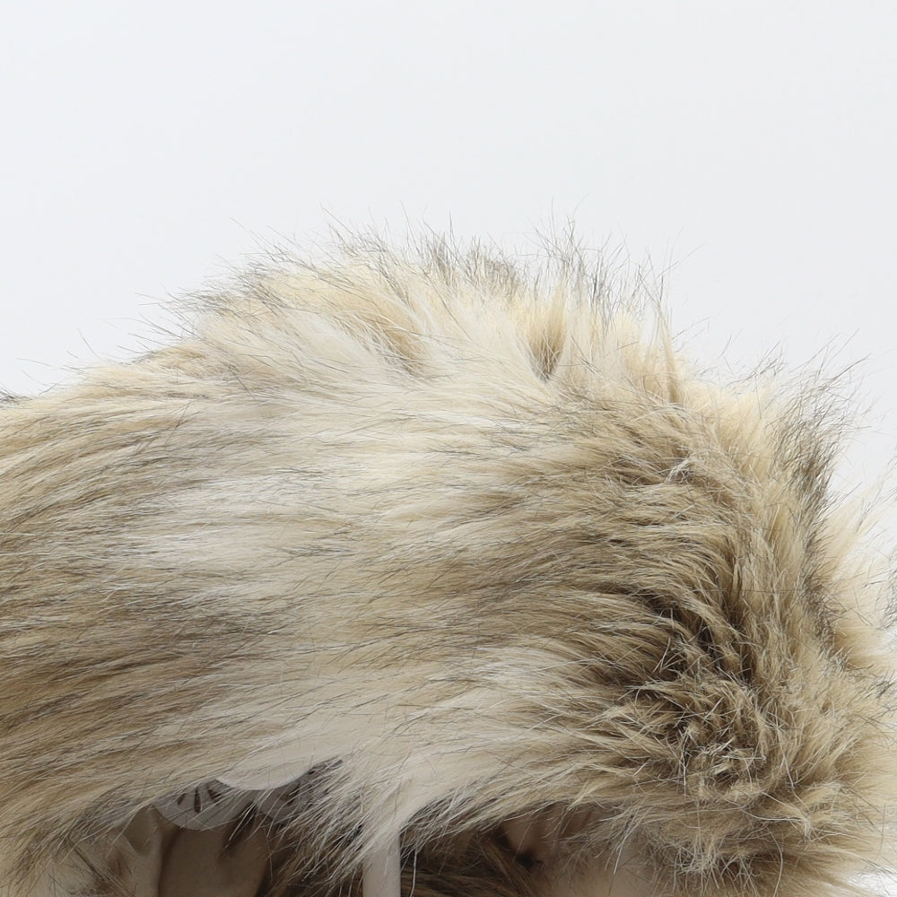 Linea Womens Beige Modacrylic Cossack One Size