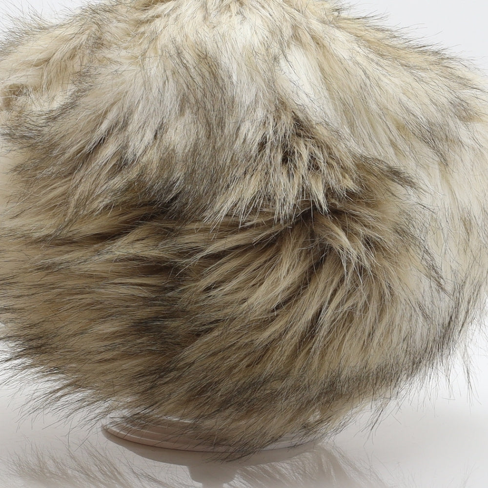 Linea Womens Beige Modacrylic Cossack One Size