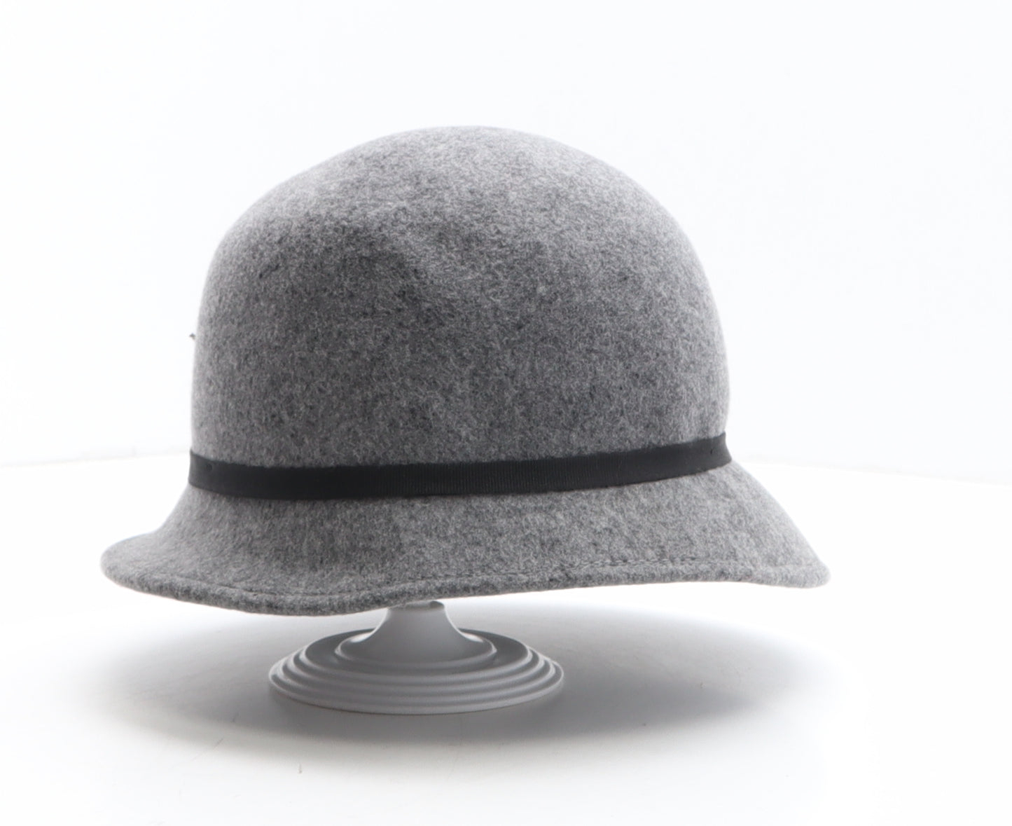 Per Una Womens Grey Wood Cloche One Size - Flowers