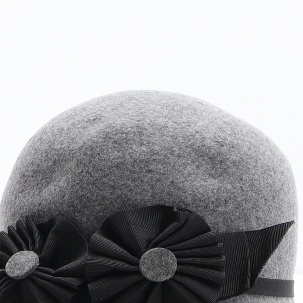 Per Una Womens Grey Wood Cloche One Size - Flowers