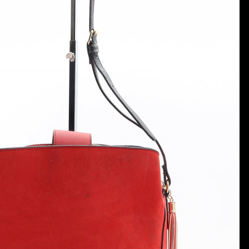 River Island Womens Red Polyester Satchel Size Medium
