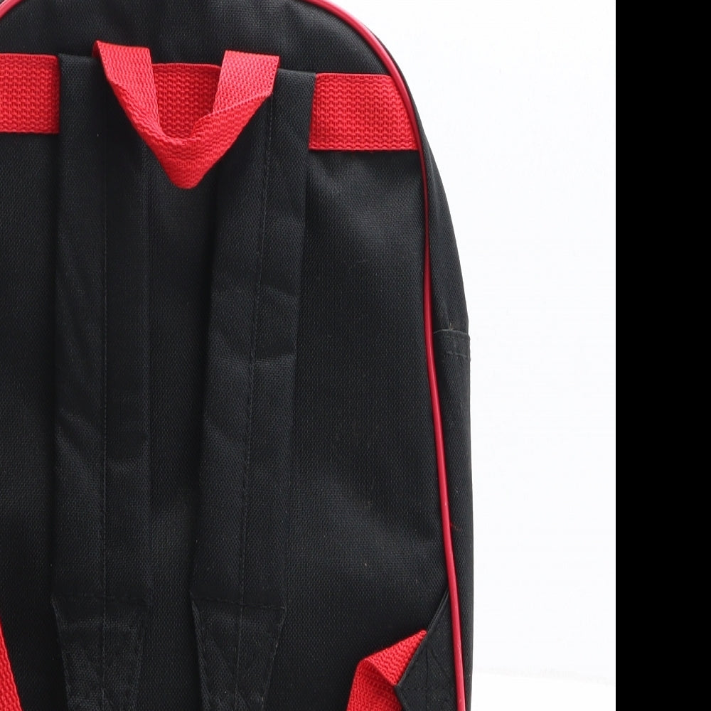 George Boys Black Geometric Polyester Backpack Size Micro Zip - Star Wars Kylo Ren