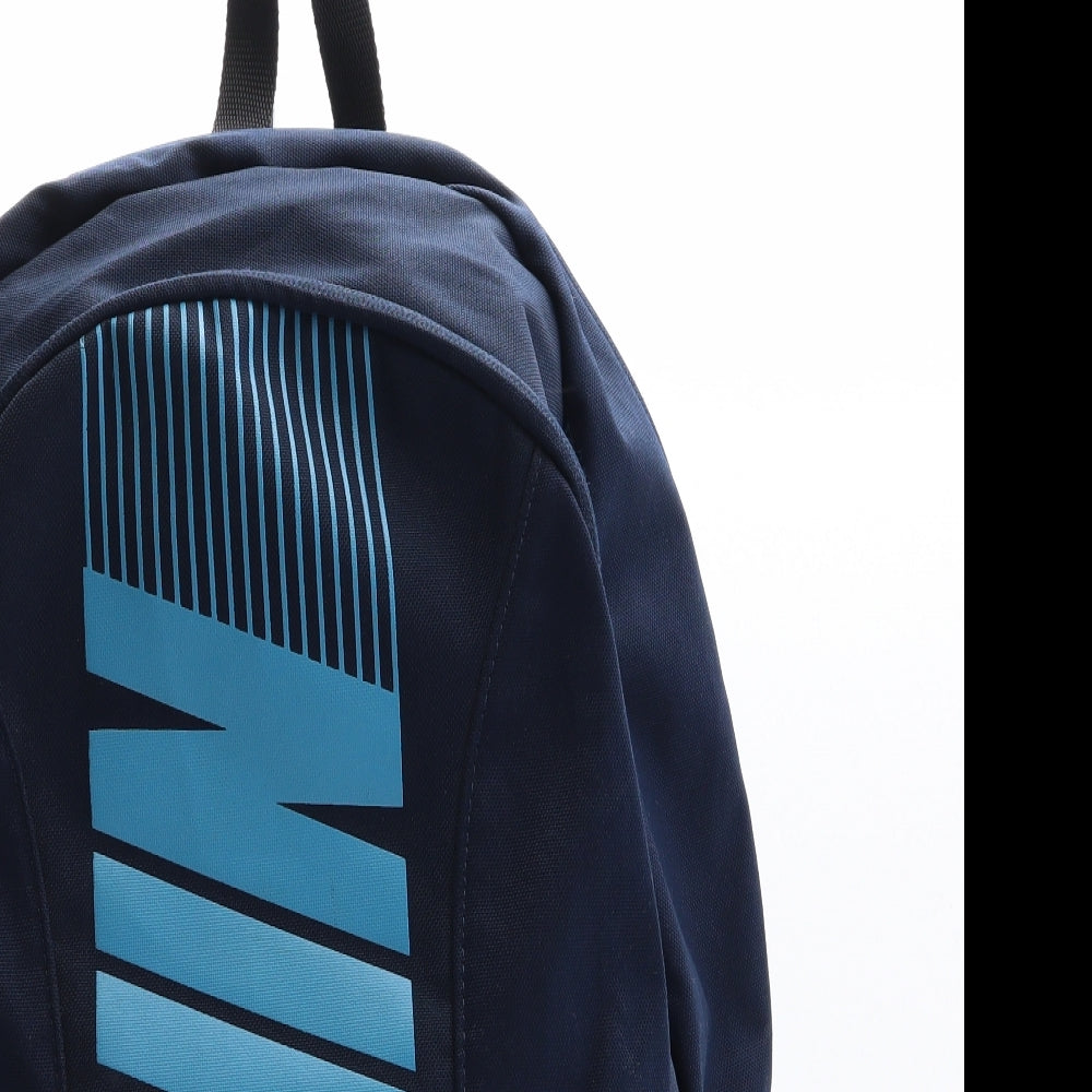 Nike Mens Black Geometric Polyester Backpack Size Large
