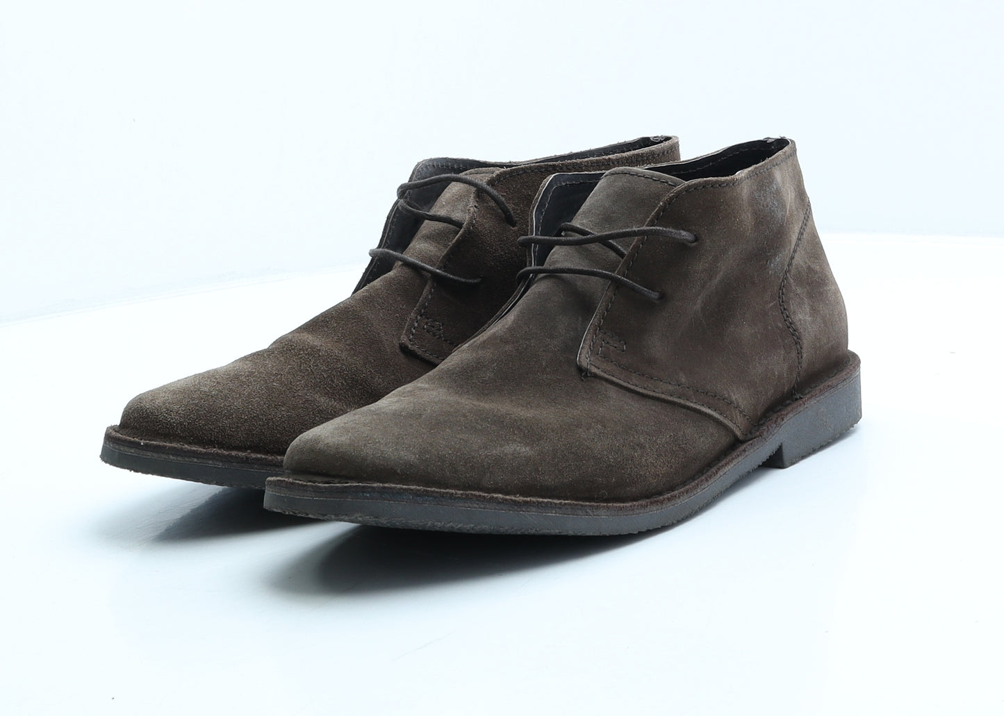 NEXT Mens Brown Fabric Desert Boot UK 9 43