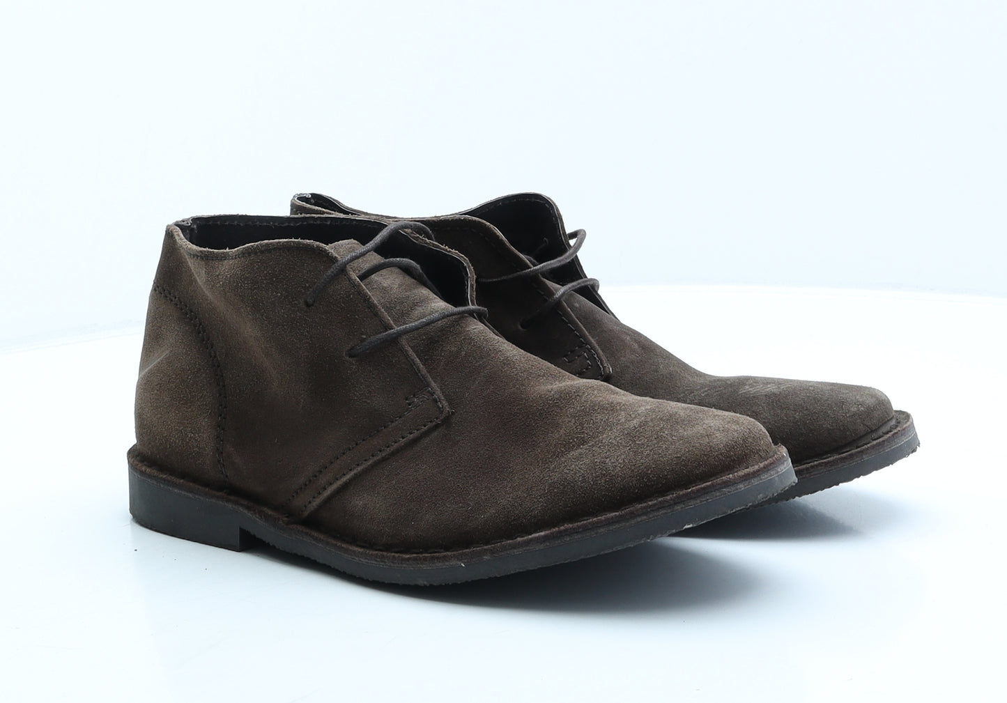 NEXT Mens Brown Fabric Desert Boot UK 9 43